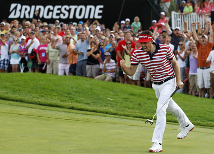 Keegan Bradley wins WGC-Bridgestone Invitational (Getty Images) Keegan Bradley wins WGC-Bridgestone Invitational (Getty Images)