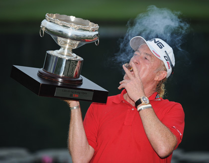 Miguel Angel Jimenez defends Hong Kong Open (Getty Images) Miguel Angel Jimenez defends Hong Kong Open (Getty Images)
